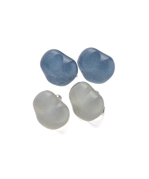 marjour(マージュール)の「GLITTER EARRING(イヤリング・レディース・ネイビー/シルバー・フリー)」の10枚目の写真