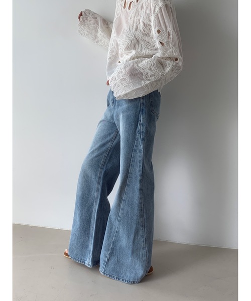 自由区　クロップド丈刺繍ブラウス　新品未使用　　現行品　▪️最終お値下げ Didot.showroom（ディドット ショールーム）の「クロップド丈