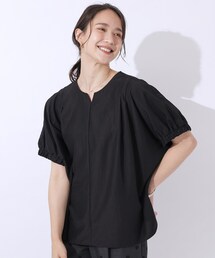 DRESKIP | ◆【高レビュー/無理せずキレイ】女性らしさを引き立てる お袖たっぷりギャザー ドルマンブラウス(シャツ/ブラウス)