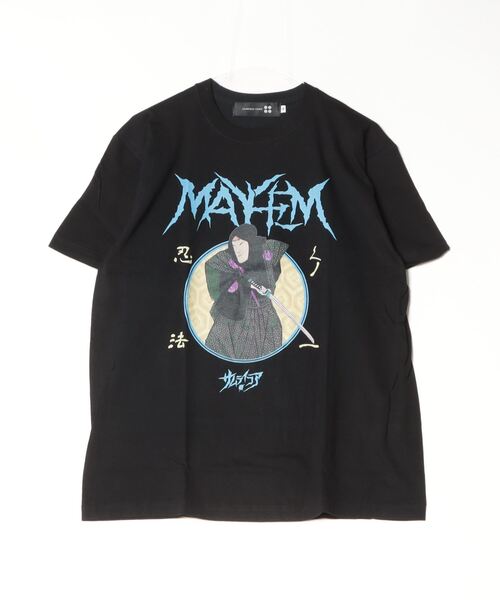 SAMURAI CORE(サムライコア)の「【SAMURAI CORE x MAYHEM】Graphic Design T(Tシャツ/カットソー・メンズ・ホワイト/ブラック・LARGE/MEDIUM)」の2枚目の写真