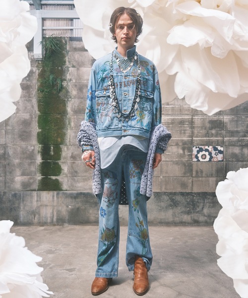 HAND-PAINT DENIM JACKET（デニムジャケット）｜amok（アモク）の