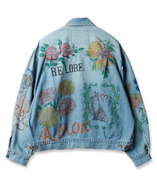 HAND-PAINT DENIM JACKET（デニムジャケット）｜amok（アモク）の