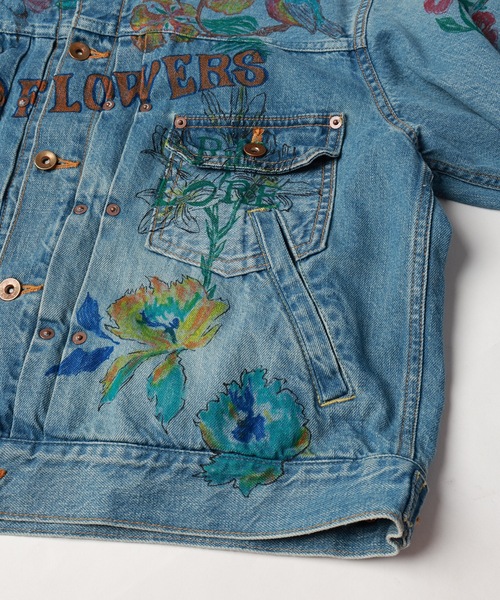 HAND-PAINT DENIM JACKET（デニムジャケット）｜amok（アモク）の