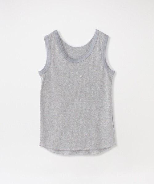 LOVELESS（ラブレス）の「ラメリブタンクトップ（タンクトップ・レディース・ライトグレー/ブラック/グレー系その他/レッド系その他3/ブルー系その他7・36）」の3枚目の写真