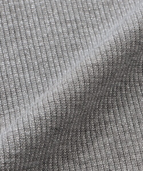 LOVELESS（ラブレス）の「ラメリブタンクトップ（タンクトップ・レディース・ライトグレー/ブラック/グレー系その他/レッド系その他3/ブルー系その他7・36）」の6枚目の写真