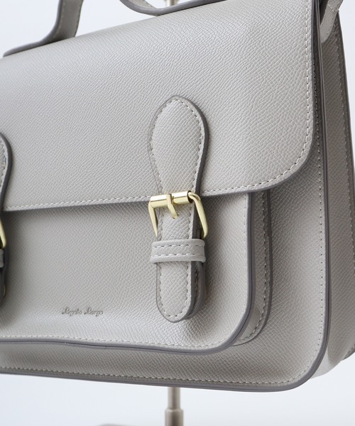 Legato Largo（レガートラルゴ）の「Legato Largo たすかるっかばん サッチェルショルダーバッグ（ショルダーバッグ・レディース・ライトグレー/グレイッシュベージュ/ブラック・FREE）」の8枚目の写真