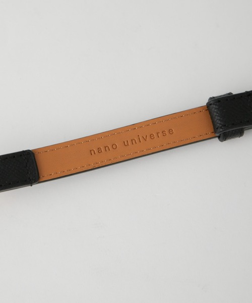 NANO universe（ナノユニバース）の「ターンロックベルト（ベルト・レディース・ブラック/ブラウン・FREE）」の3枚目の写真