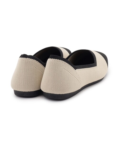 SHOO・LA・RUE（シューラルー）の「◆【高レビュー/24AW】デイリーにもお仕事にも 洗えてサラサラ　ニットパンプス（パンプス・レディース・アイボリー系/シルバー系その他2/ダークブラウン系・25/35/45）」の7枚目の写真