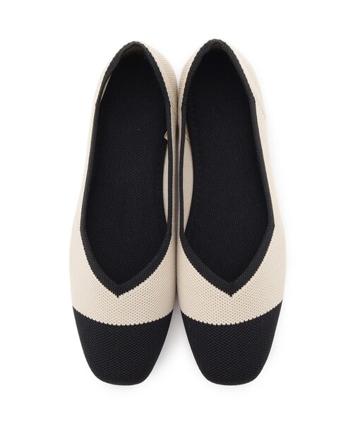 SHOO・LA・RUE（シューラルー）の「◆【高レビュー/24AW】デイリーにもお仕事にも 洗えてサラサラ　ニットパンプス（パンプス・レディース・アイボリー系/シルバー系その他2/ダークブラウン系・25/35/45）」の8枚目の写真