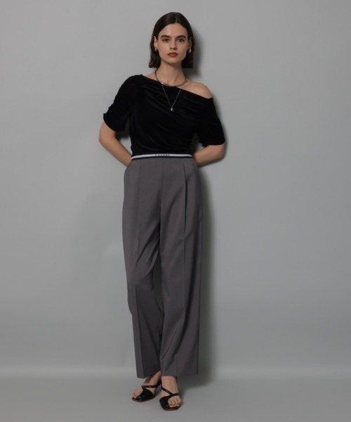 CADUNE（カデュネ）の「ラインゴムパンツ（その他パンツ）」 - WEAR