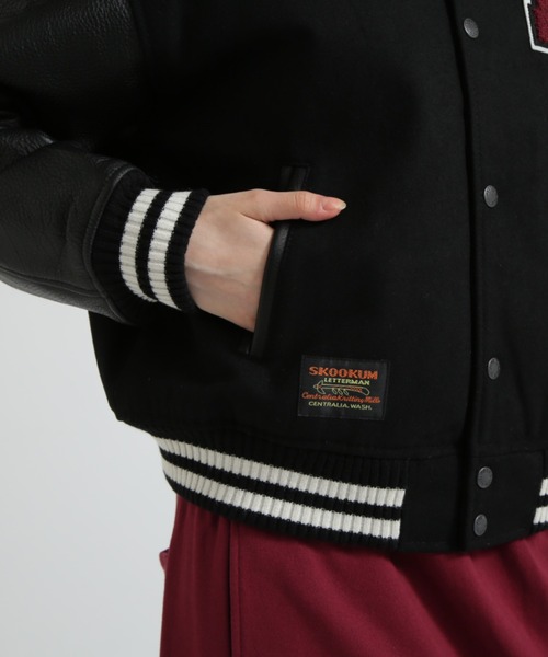 WEB&DEPOT限定》SKOOKUM VARSITY JACKET/スクーカム ヴァー