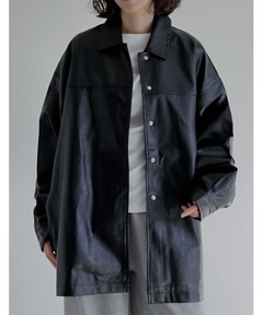 CRASH SYNTHETIC LEATHER COAT（その他アウター）｜Ameri