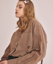 FOREVER 21 | 【2024FW】チェックビッグシャツ(シャツ/ブラウス)