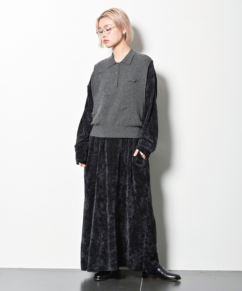 CITYSHOP BIO WASH DRESS ワンピース CITYSHOP（シティーショップ）の「《追加》BIO WASH DRESS
