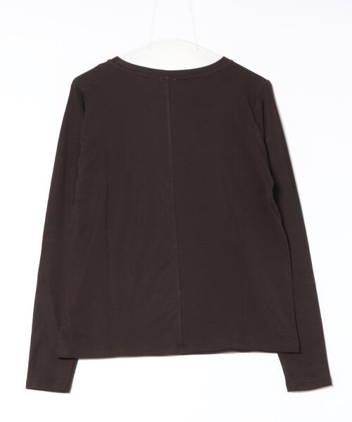 tシャツ thick feel rib long sleeve tee(シックフィールリブロングスリーブTシャツ) レディース セール】thick feel rib long sleeve tee(シックフィールリブ