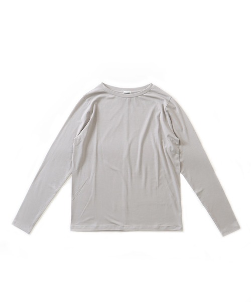 tシャツ thick feel rib long sleeve tee(シックフィールリブロングスリーブTシャツ) レディース セール】thick feel rib long sleeve tee(シックフィールリブ