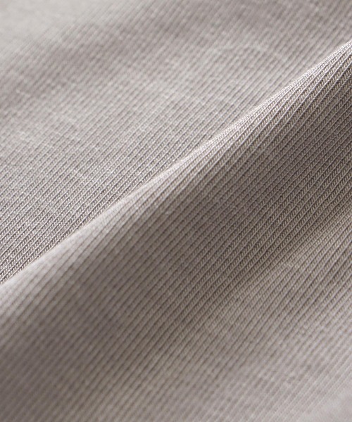 セール】thick feel rib long sleeve tee(シックフィールリブ