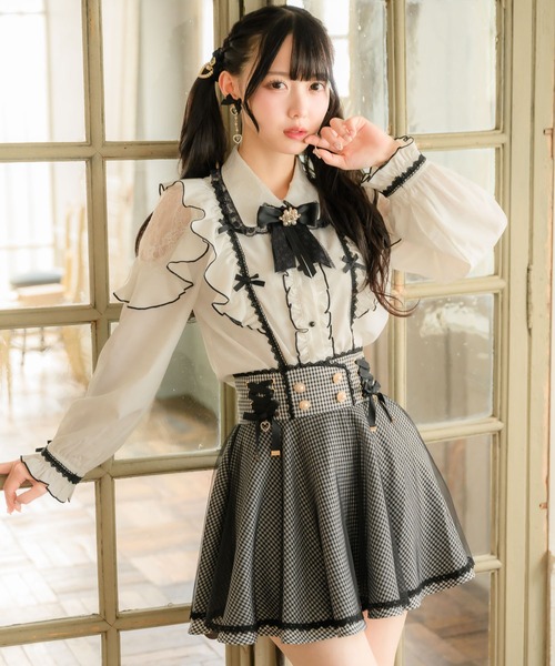 ROJITA（ロジータ）の「プチリボンブラウス（シャツ/ブラウス・レディース・ピンク/ホワイト/ブラック・FREE）」の17枚目の写真