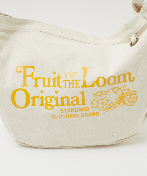 FRUIT OF THE LOOM（フルーツオブザルーム）の「【FRUIT OF THE LOOM/フルーツオブザルーム 】FTL NEWSPAPER BAG /ニュースペーパーバッグ/ユニセックス（ショルダーバッグ・メンズ・ブラック/サックスブルー/レッド/ベージュ/イエロー・フリー）」の13枚目の写真