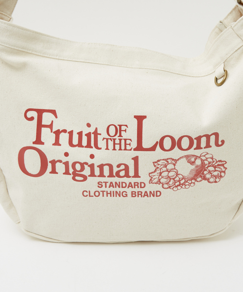 FRUIT OF THE LOOM（フルーツオブザルーム）の「【FRUIT OF THE LOOM/フルーツオブザルーム 】FTL NEWSPAPER BAG /ニュースペーパーバッグ/ユニセックス（ショルダーバッグ・メンズ・ブラック/サックスブルー/レッド/ベージュ/イエロー・フリー）」の10枚目の写真