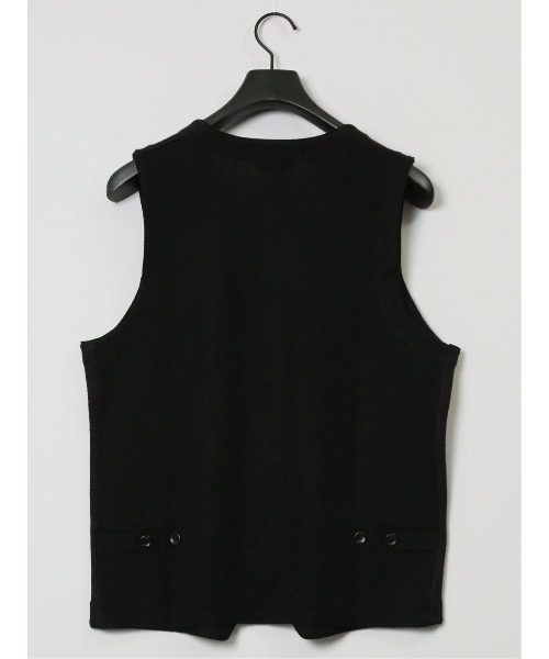 Alexander Julian（アレキサンダージュリアン）の「アレキサンダージュリアン ウォッシャブル ウール混 カルゼジャガード 前開きベスト（ベスト・メンズ・ブラウン/グレー系その他2・LARGE/X-LARGE/MEDIUM）」の15枚目の写真