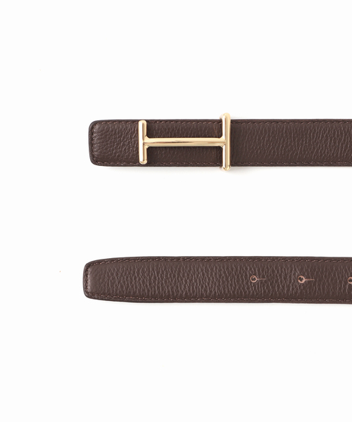 アトリエアンボワーズ　リバーシブルベルト ブラウン/ブラック ATELIER AMBOISE/アトリエ アンボワーズ リバーシブルベルト
