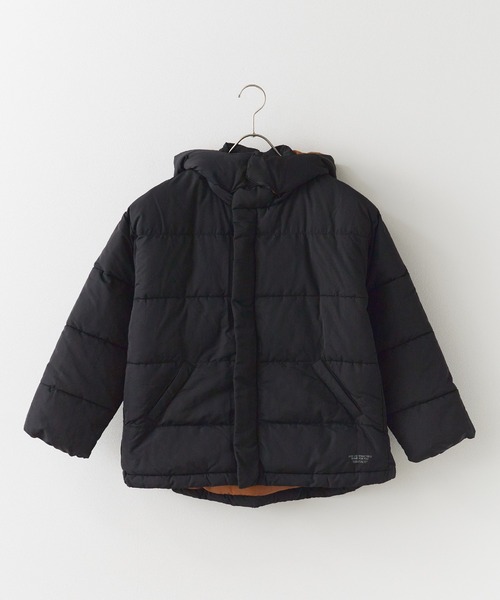 F.O.KIDS（エフオーキッズ）の「F.O.KIDS/エフオーキッズ ふわ軽インサレーションジャケット（ブルゾン・キッズ・ベージュ/ピンク/ブラック/ブルー・130/140/150）」の2枚目の写真