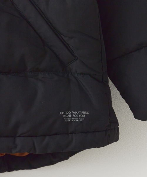 F.O.KIDS（エフオーキッズ）の「F.O.KIDS/エフオーキッズ ふわ軽インサレーションジャケット（ブルゾン・キッズ・ベージュ/ピンク/ブラック/ブルー・130/140/150）」の9枚目の写真