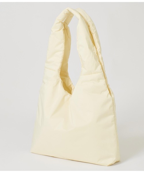 Settimissimo（セッティミッシモ）の「パフトートバッグ（トートバッグ・レディース・アイボリー/ブラック・FREE）」の6枚目の写真