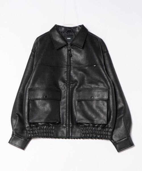 VANS（バンズ）の「VANS ヴァンズ M FAUX LEATHER BLOUSON アウター