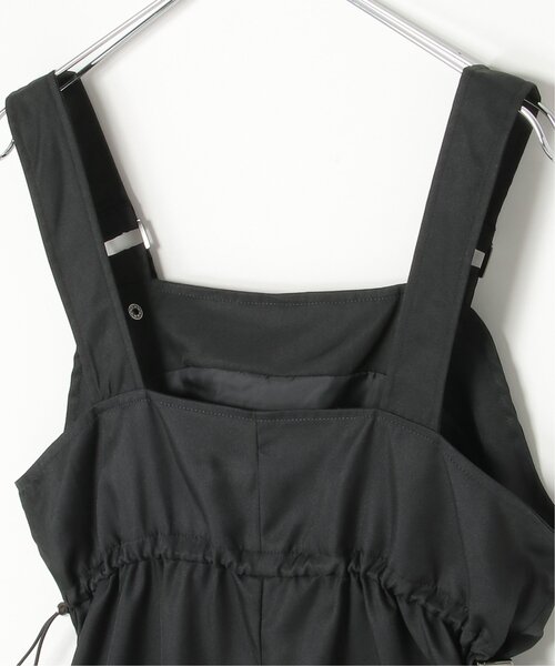 VENCEEXCHANGE（ヴァンスエクスチェンジ）の「ツイルカーゴジャンスカ（ジャンパースカート・レディース・ブルー/ブラック・FREE）」の9枚目の写真