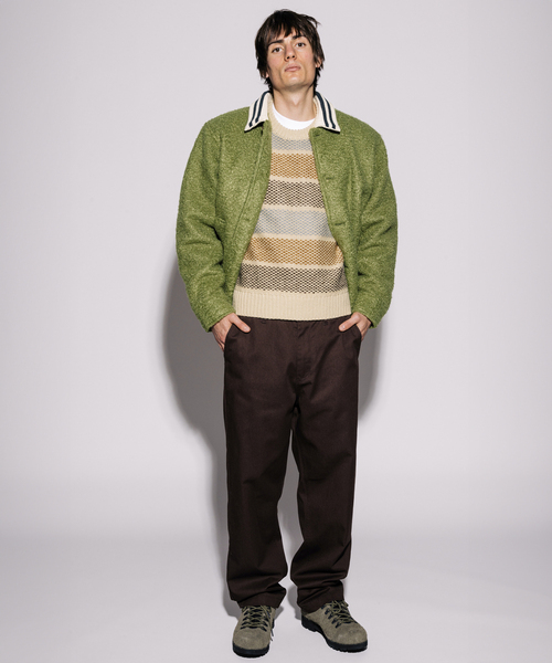 OBEY(オベイ)の「OBEY / オベイ SAUNDERS BLOUSON JACKET(その他アウター・メンズ・ブラック/グリーン・MEDIUM/LARGE)」の3枚目の写真