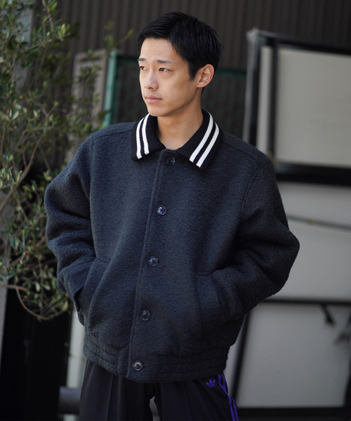 OBEY(オベイ)の「OBEY / オベイ SAUNDERS BLOUSON JACKET(その他アウター・メンズ・ブラック/グリーン・MEDIUM/LARGE)」の6枚目の写真
