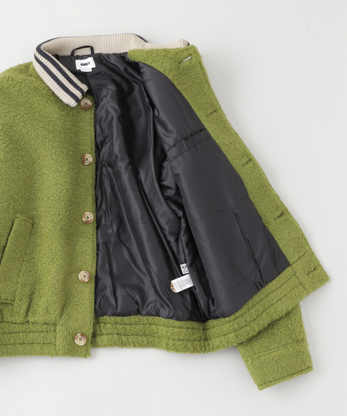 OBEY(オベイ)の「OBEY / オベイ SAUNDERS BLOUSON JACKET(その他アウター・メンズ・ブラック/グリーン・MEDIUM/LARGE)」の11枚目の写真