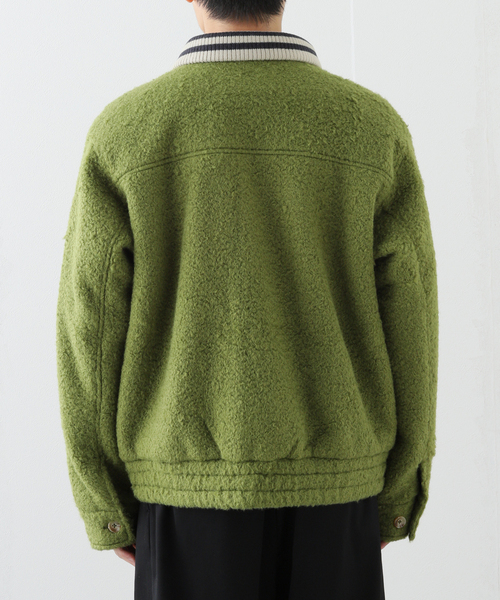 OBEY(オベイ)の「OBEY / オベイ SAUNDERS BLOUSON JACKET(その他アウター・メンズ・ブラック/グリーン・MEDIUM/LARGE)」の16枚目の写真