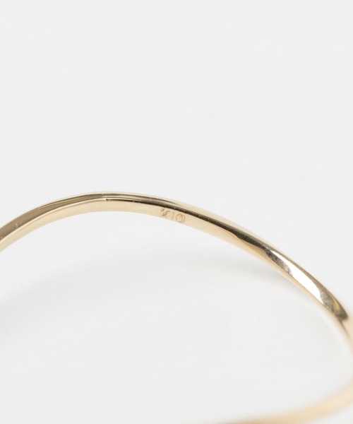 URBAN RESEARCH（アーバンリサーチ）の「ff by decor urban research　ヒネリカーブリング（リング・レディース・ゴールド・11）」の4枚目の写真