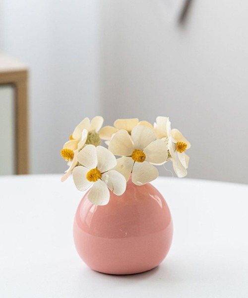 ミニカラフルフラワーベース（フラワーベース）｜IRADOWL（アイラ