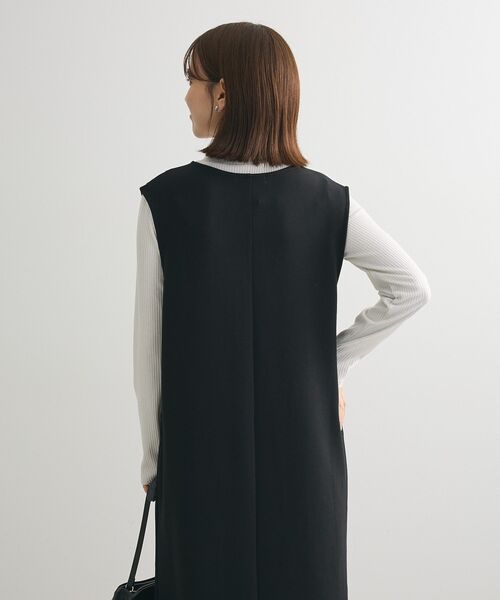 Green　Parks（グリーンパークス）の「Soft Cushion ダンボールジャンスカ（ワンピース・レディース・グレー系その他2/ブルー/ブラック・FREE）」の11枚目の写真