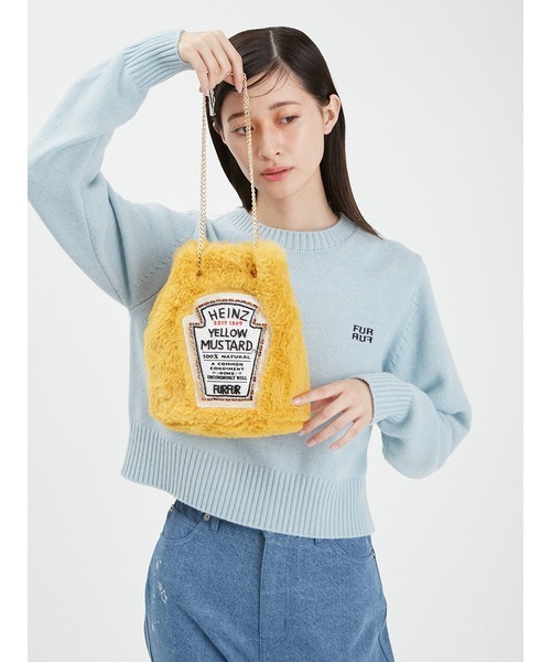 FURFUR（ファーファー）の「【HEINZコラボ】エコファーショルダー