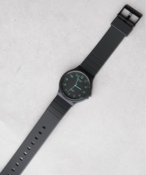 CASIO(カシオ)の「CASIO: 腕時計 スタンダード アナログ MQ24B 海外モデル(デジタル腕時計・レディース・ブラック/ストーン/シャーベット/ダークグリーン/ダークグレー・FREE)」の13枚目の写真
