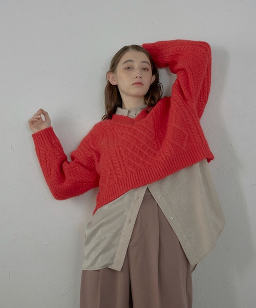 model：H164 着用サイズ：FREE
