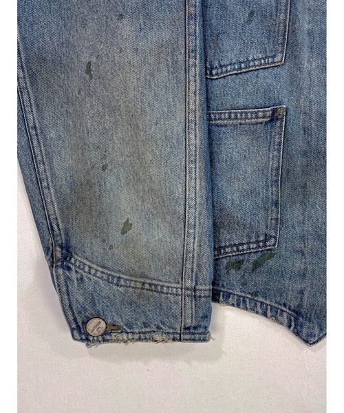 AUTHEN（オーセン）の「【AUTHEN】オーセン/ ヴィンテージ デニム エンジニアジャケット（デニムジャケット・レディース・ライトインディゴブルー・MEDIUM/LARGE）」の4枚目の写真