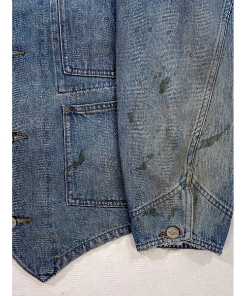 AUTHEN（オーセン）の「【AUTHEN】オーセン/ ヴィンテージ デニム エンジニアジャケット（デニムジャケット・レディース・ライトインディゴブルー・MEDIUM/LARGE）」の5枚目の写真