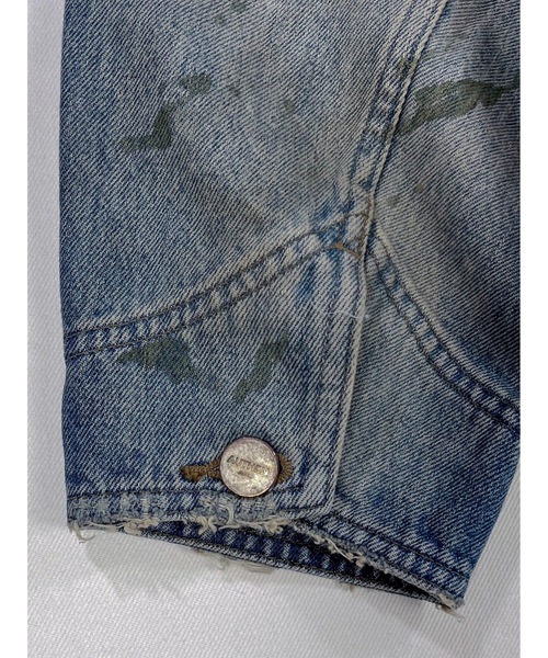 AUTHEN（オーセン）の「【AUTHEN】オーセン/ ヴィンテージ デニム エンジニアジャケット（デニムジャケット・レディース・ライトインディゴブルー・MEDIUM/LARGE）」の9枚目の写真