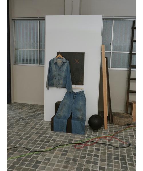 AUTHEN】オーセン/ ヴィンテージ デニム エンジニアジャケット（デニム