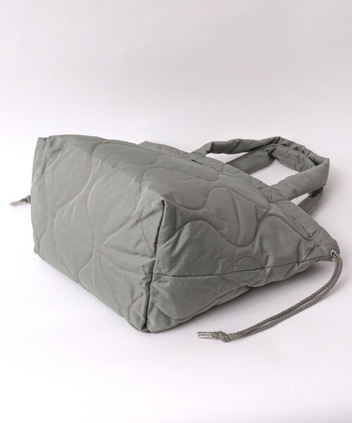 TAION（タイオン）の「【TAION/タイオン】MILITARY DOWN TOTE BAG M（トートバッグ・メンズ・チャコールグレー/ブラック/ミント/キャメル・FREE）」の13枚目の写真