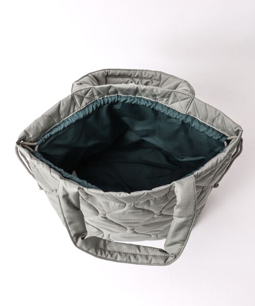 TAION（タイオン）の「【TAION/タイオン】MILITARY DOWN TOTE BAG M（トートバッグ・メンズ・チャコールグレー/ブラック/ミント/キャメル・FREE）」の15枚目の写真