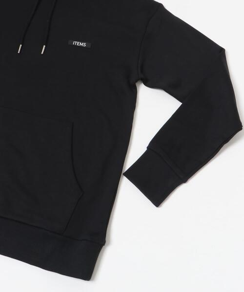 ITEMS URBANRESEARCH（アイテムズ アーバンリサーチ）の「『XLサイズあり』シリコーンワッペン スウェット プルオーバーパーカー（パーカー・メンズ・オフホワイト/ブラック/ブルー系その他・X-LARGE/MEDIUM/LARGE）」の17枚目の写真