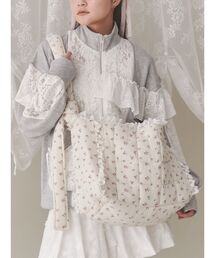 merry jenny | お花のガーゼキルトショルダーバッグ(ショルダーバッグ)