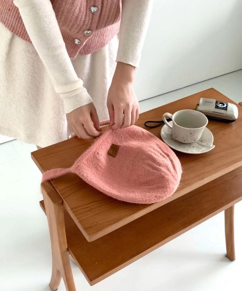 LA VORAGINE（ラ ヴォラジネ）の「ニットハンドバッグ（ハンドバッグ・レディース・ブラック/ブラウン/グレー/グリーン/アイボリー/ネイビー/ピンク/レッド・FREE）」の16枚目の写真